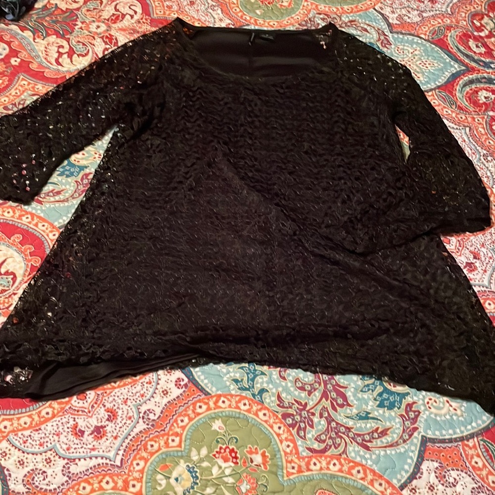 Black Lace blouse